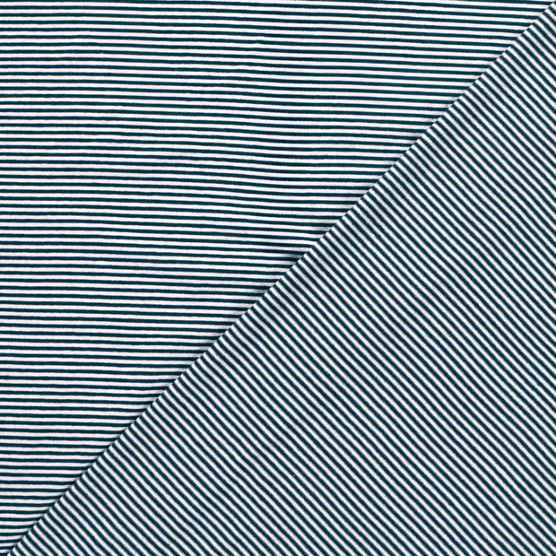 Cotton Jersey Yarn Dyed fabric Stripes 