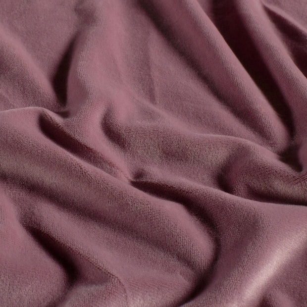 Supersoft Velvet fabric Unicolour Old Pink