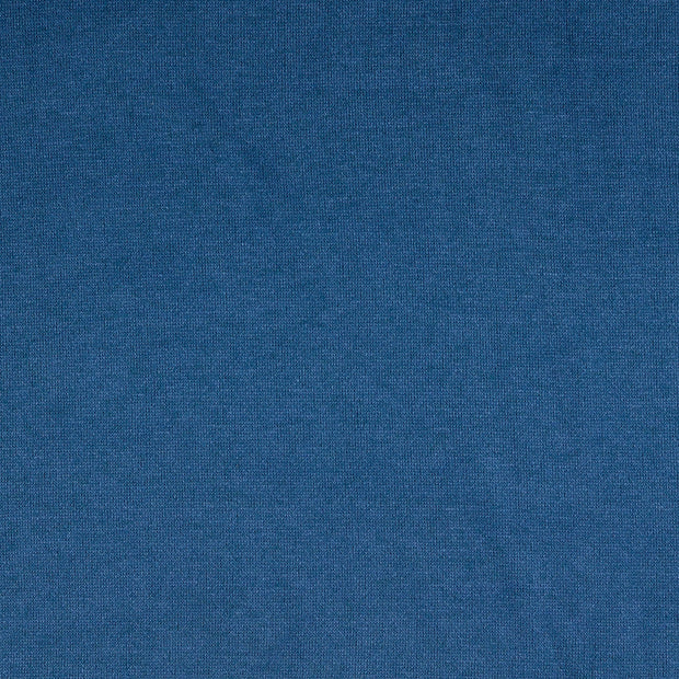 Heavy Knit tissu Melange Bleu acier