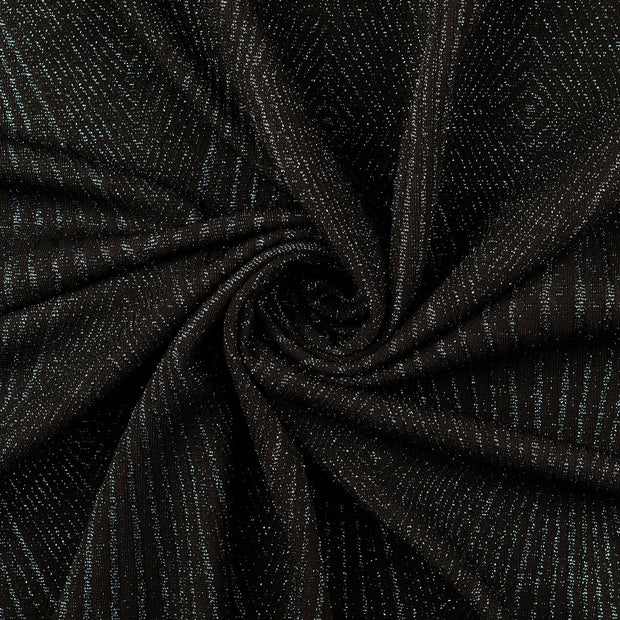 Jersey tissu argent 