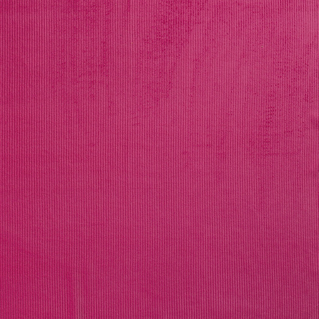 Velours Côtelé 4.5w tissu Fuchsia mat 