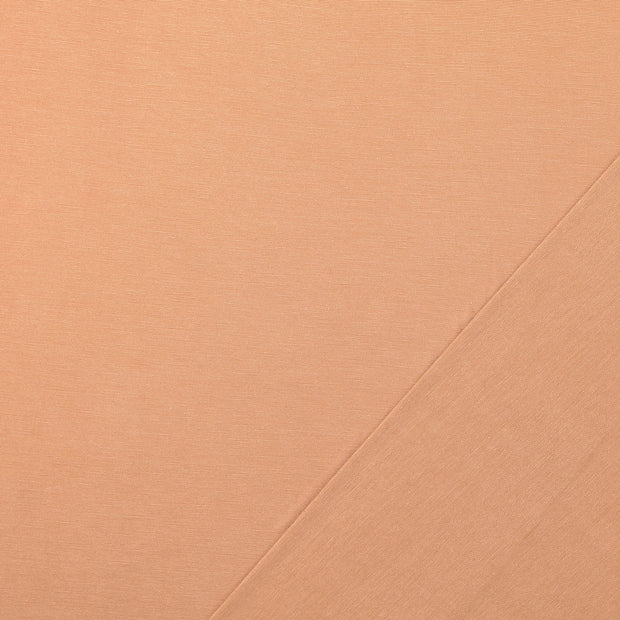 Jersey fabric Brown stone washed 