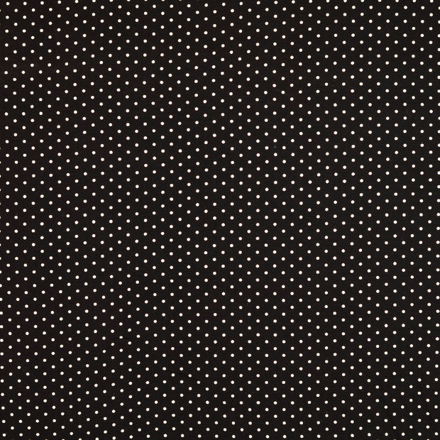Viscose Poplin fabrik schwarz 