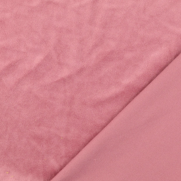 Nicky velours tissu Unicolore 