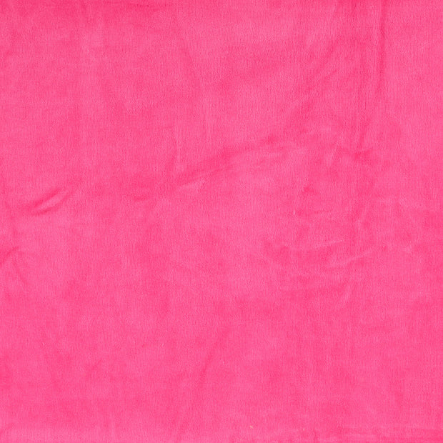 Nicky velours tissu Rose doux 