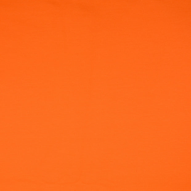 French Terry tissu Unicolore orange