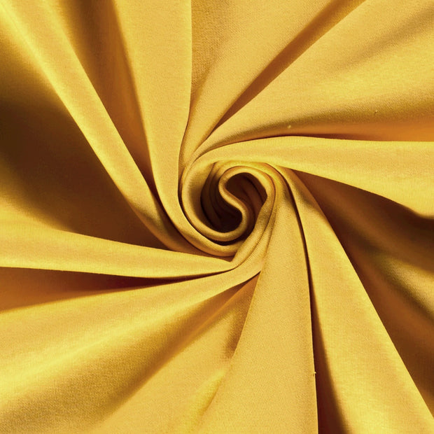 Jogging fabric Unicolour Butter Yellow