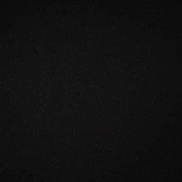 French Terry fabrik Uni schwarz