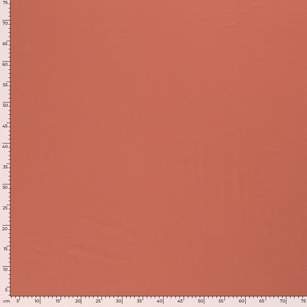 Bamboo Jersey fabric Unicolour Coral