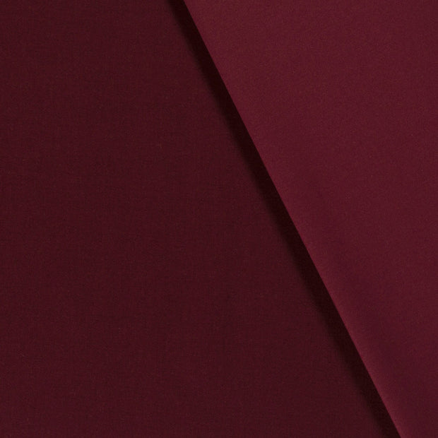 Sergé Extensible tissu Unicolore Pré-lavé 