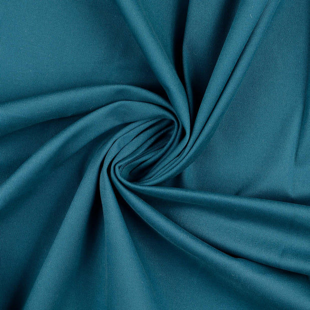 Sergé tissu Bleu Canard 