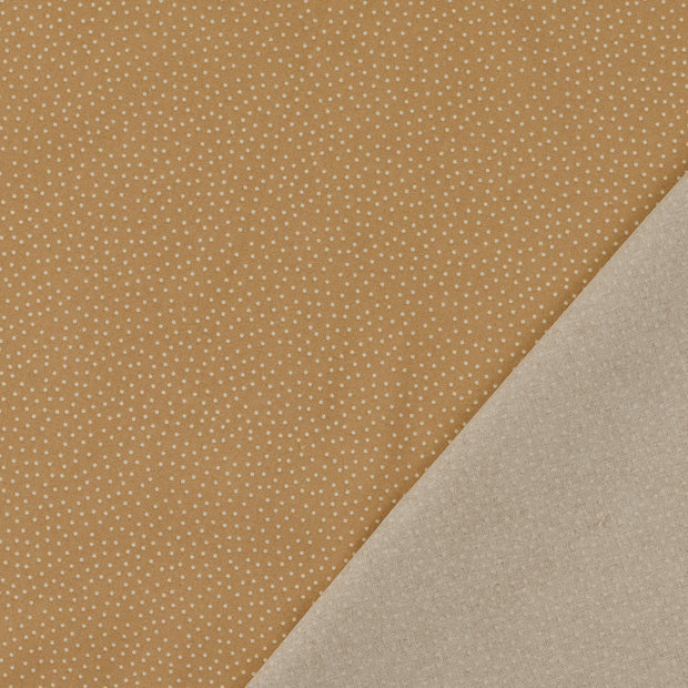 Baumwolle Popeline fabrik Beige bedruckt 
