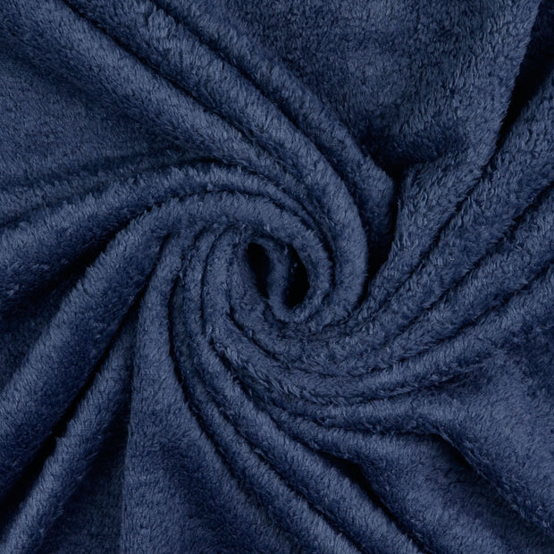 Wellness Fleece fabrik marine 