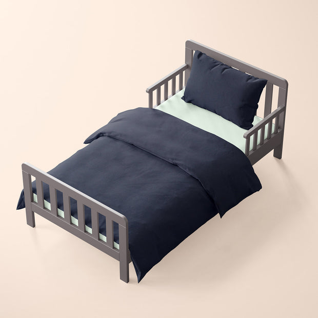 Cretonne tissu Unicolore Bleu Marine