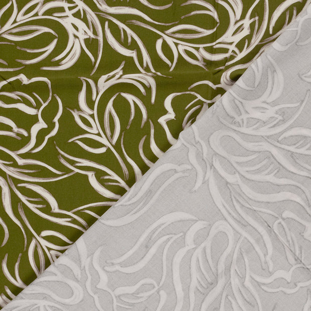 Viscose Twill fabrik Abstrakt bedruckt 