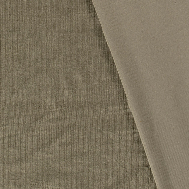 Jumbo Cord Stretch 6w fabric Unicolour 