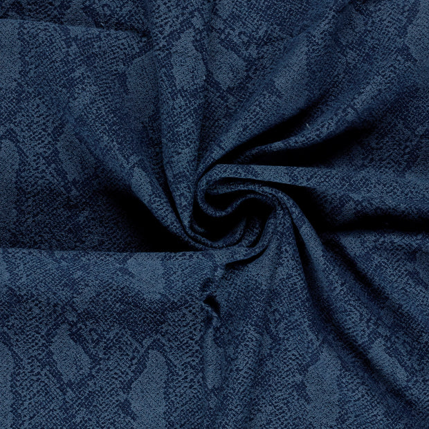 Jeans fabrik Jeansblau Jacquard 