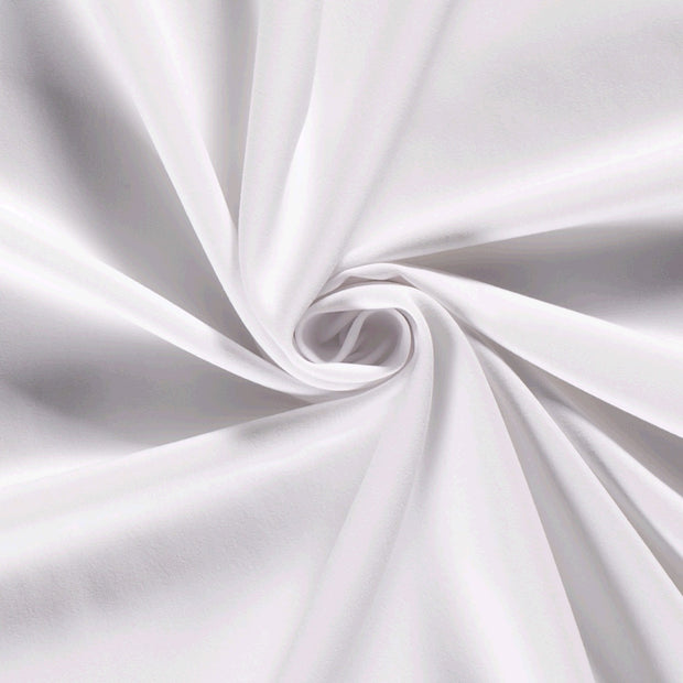 Gabardine tissu Blanc optique 