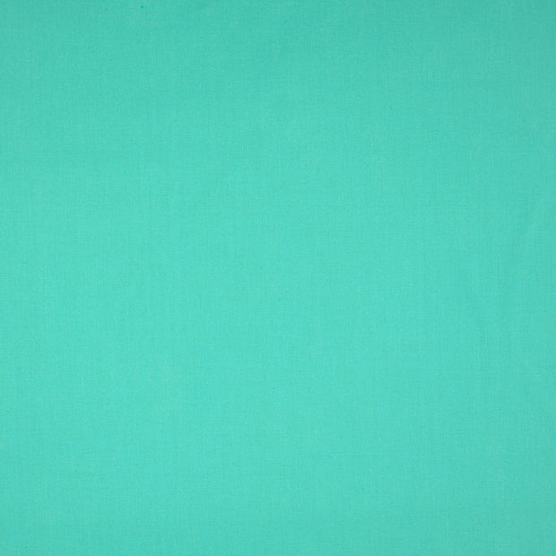 Cretonne tissu Unicolore Bleu Canard