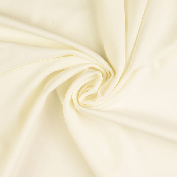 Gabardine tissu Blanc cassé 