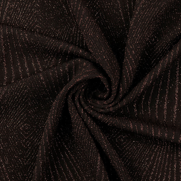 Jersey tissu Rose Doré 