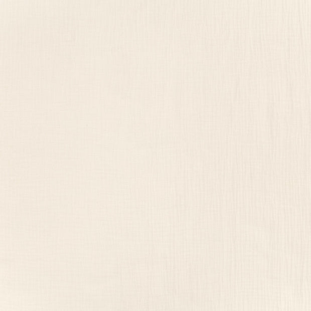 Muslin GOTS organic fabric Off White matte 