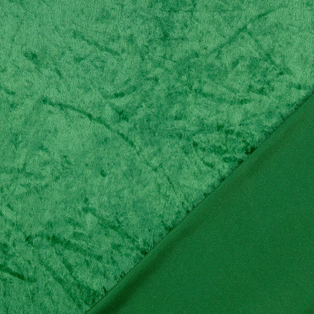 Velours fabrik Uni crushed 