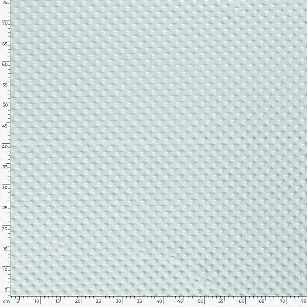 Minky fabric Unicolour Mint