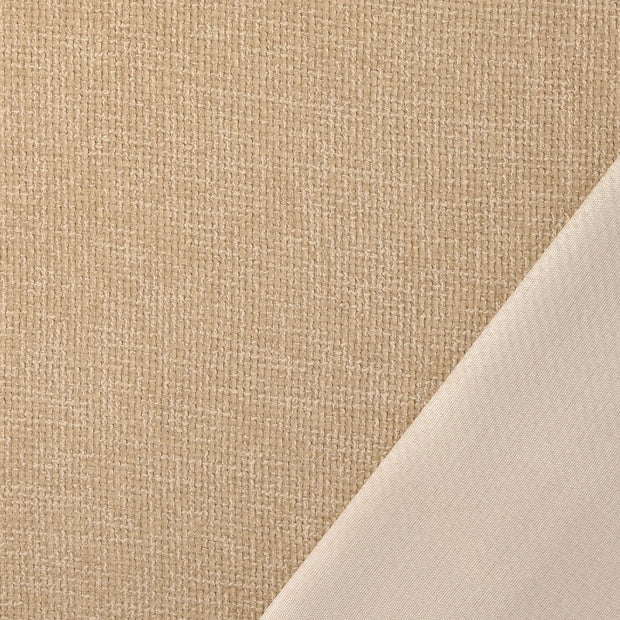 Chenille tissu Beige peint 