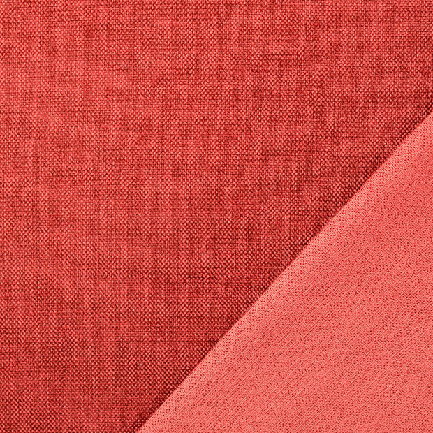Chenille fabric Red water repellant 