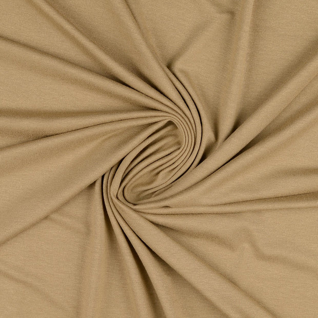 Viscose Jersey fabrik Beige 