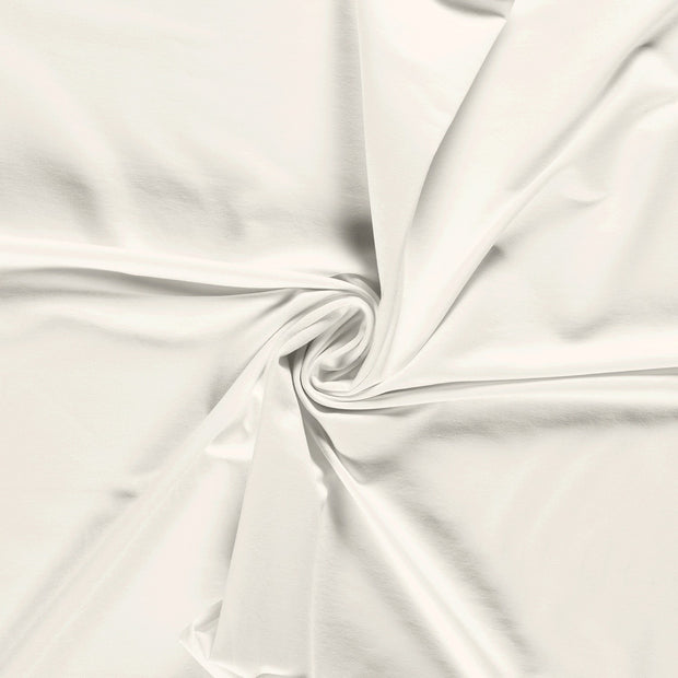 French Terry fabric Off White 