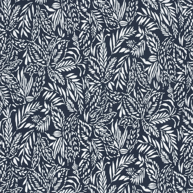 Viscose Nylon Crepe fabrik Marine 