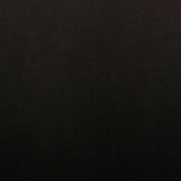 Chiffon en laine tissu Unicolore noir