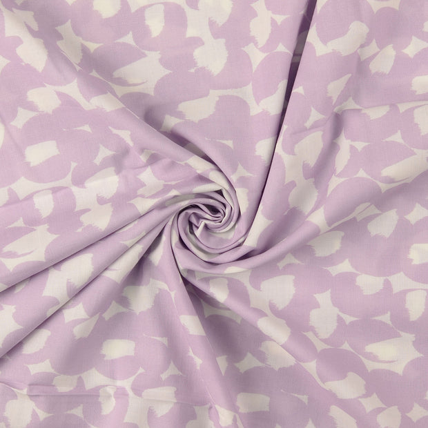 Voile tissu Lilas 