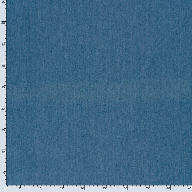 Jeans tissu Unicolore Indigo