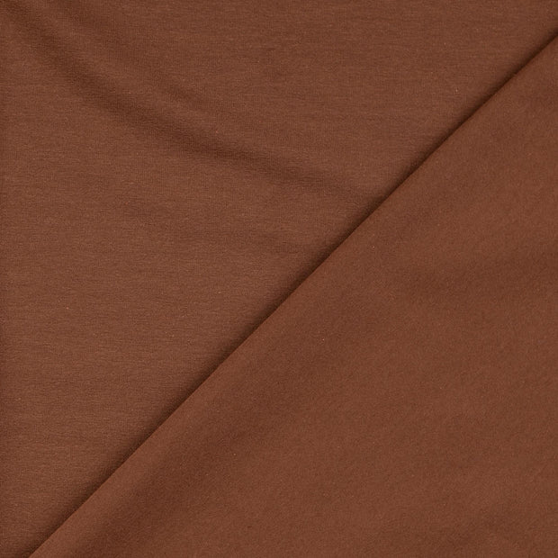 Jersey fabrik braun 