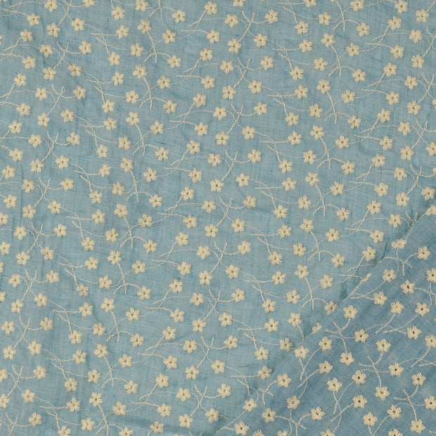 CO Voile fabrik Blumen stickerei 