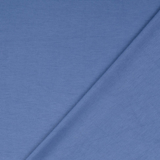 Jersey de Viscose tissu Indigo 