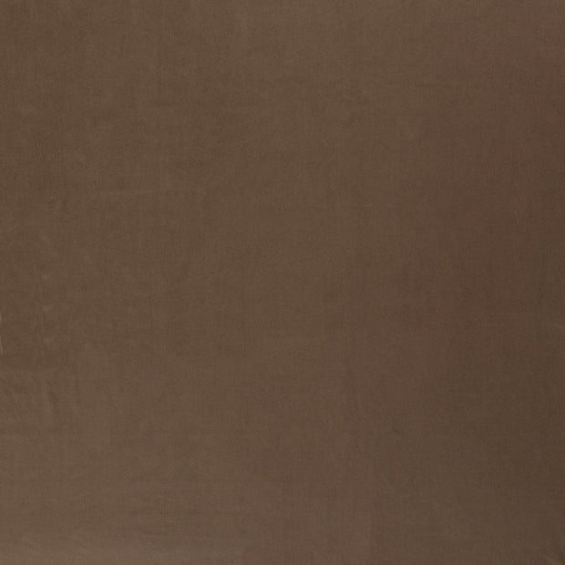 Suede leather fabric Taupe Grey soft 
