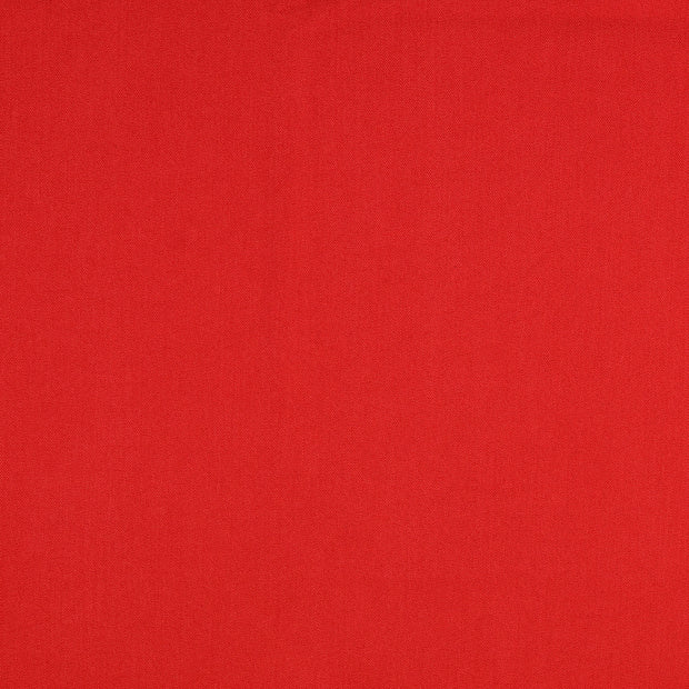 Gabardine fabrik Uni rot
