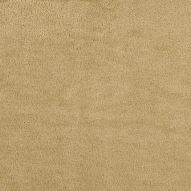 Wellness Fleece fabrik beige weich 
