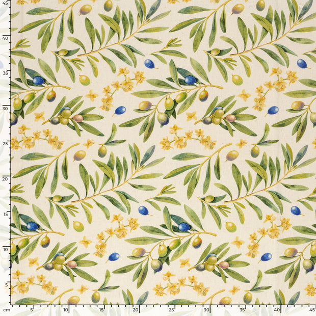 Panama fabrik Obst & Früchte Beige