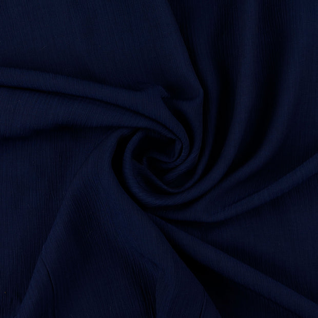 Viscose Poplin fabrik marine 