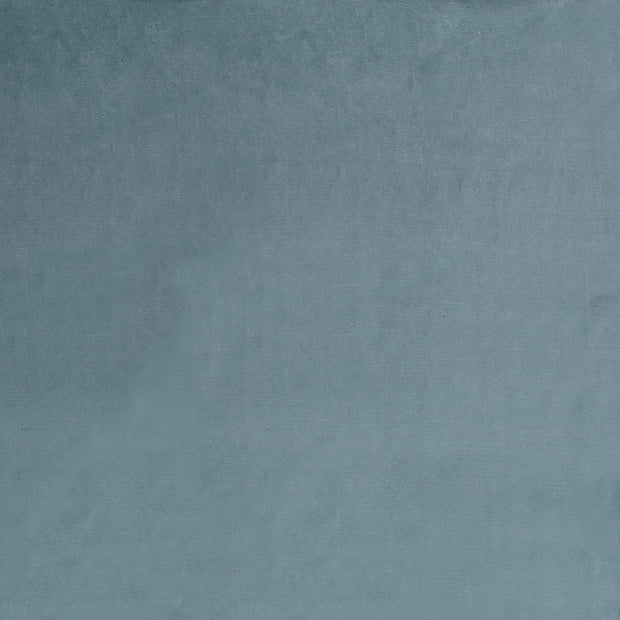 Nicky velours fabrik Uni Indigoblau