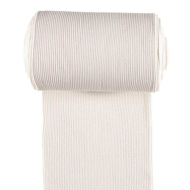 Cuff Material 3x3 rib fabric Off White matte 